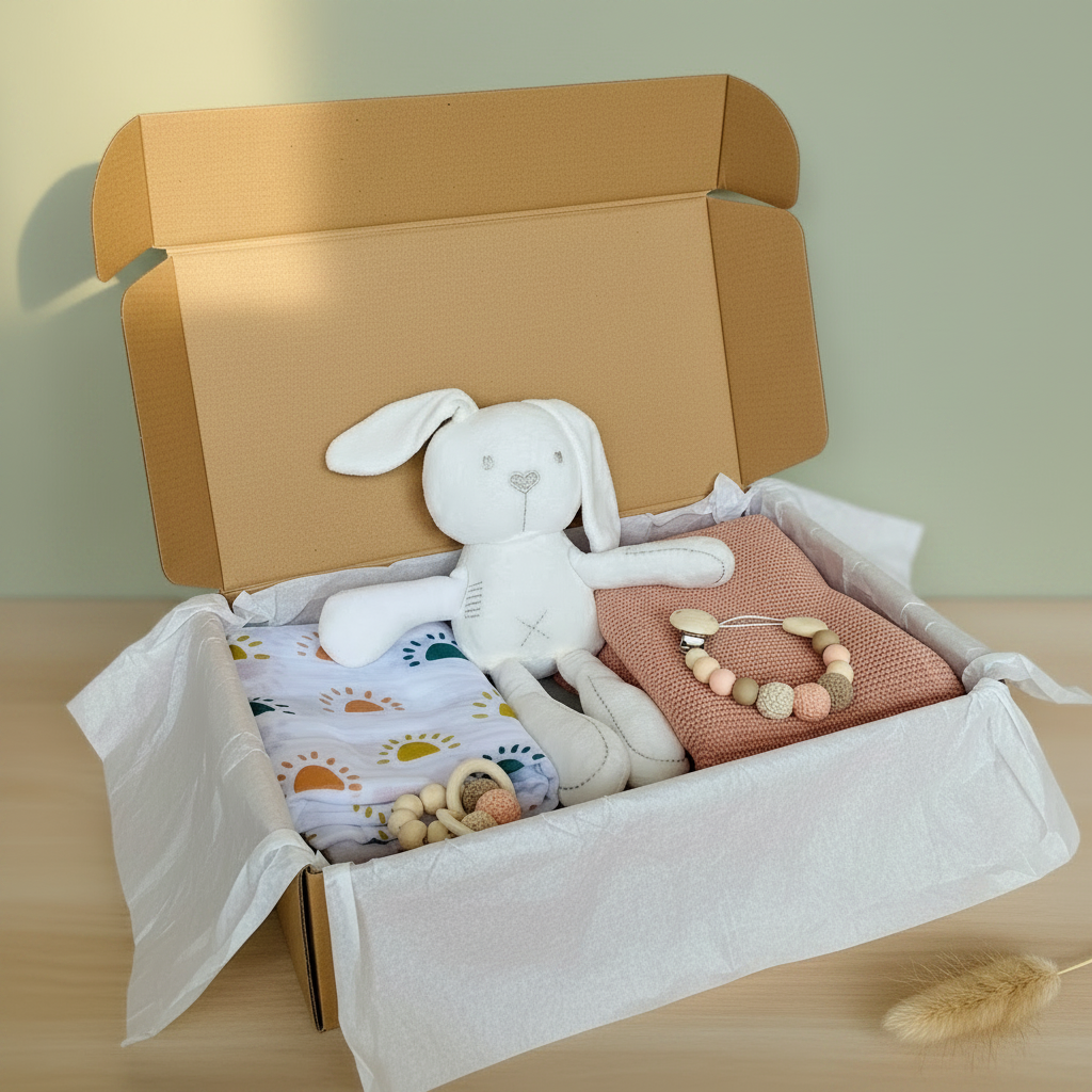 Kraft box nordic sage